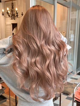 リード バイ ラグーン(LEAD by LAGOON) ホワイトミルクティーベージュケアブリーチインナーイヤリング