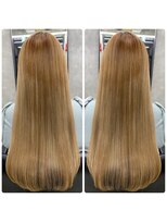 プリンシペ(PRINCIPE)&nbsp;ブリーチ縮毛矯正カラー超音波トリートメント（カラーver）