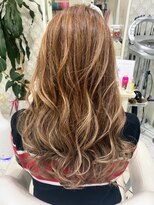 エフエフヘアー(ff hair) back style☆3Dハイライトカラーvol.791