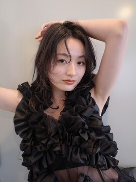 マッシュ 北堀江(MASHU) 動きたっぷりレイヤースタイル