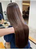 美髪ストレートナチュラルブラウン