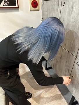 コレット ヘアー 大通(Colette hair) アッシュブルー♪♪
