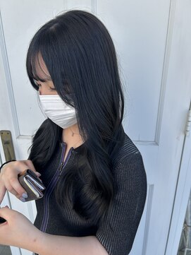 マドンナ ヘアー(madonna hair.) ブルーブラック