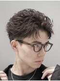 福岡大名メンズパーマスパイキーショートスパイキーパーマ30代