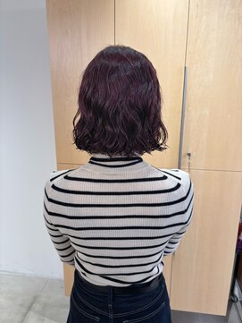 ロマリア 渋谷 渋谷宮益坂(Lomalia) 乾かすだけでキマる髪ウェーブパーマボブ