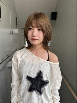 ローレンジウ(LOREN JU) くびれヘア/学割U24/レイヤーカット/オージュア/ダブルカラー