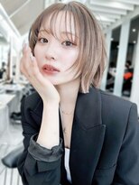 ロンド メリー 大宮(Lond merry)&nbsp;ミディアムレイヤーカット/レイヤー/顔周り/韓国/髪質改善/大宮