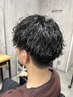 川野指名限定 カット＋ハードパーマ ケアトリートメント付