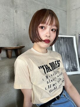フェス カットアンドカラーズ(FESS cut&colors) デザインカラーボブ/アンブレラカラー/大人女子