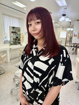 ユイマァル 倉敷店(YUIMARL) ハイレイヤー×ワインレッド