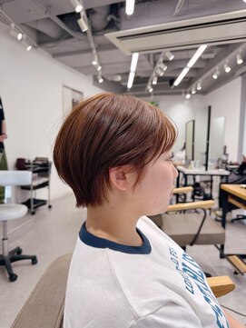 シー 北千住(sii.) ショートボブ/乾かしただけでまとまるショート/艶カラー/北千住