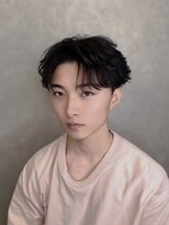 ジーナ 天神(Zina)&nbsp;フェザーパーマ/ショートセンターパート