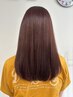 似合わせカット＋潤艶カラー