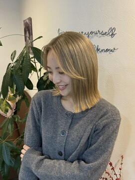 アチェロプラス 幸手店(acero+) ブロンドカラー