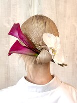 ヘアーアンドライフミルコ(miRuko)&nbsp;生花ヘアセット