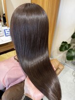 テラスヘア 三条(TERRACEhair) 【髪質改善艶カラー】カラーをしてトリートメントのような質感◎