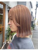 レリコ ニド(Relico-nid)&nbsp;髪質改善20代30代40代大人可愛いナチュラルボブ×インナーカラー