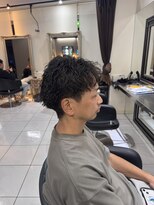 アイズ 海老名(AIZU)&nbsp;ツイストスパイラルパーマ　アップバング　縦落ちツイスト　眉毛