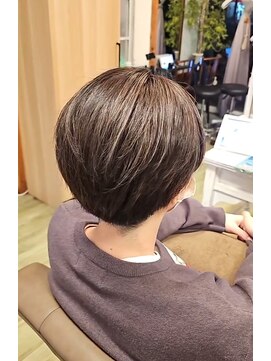 ヘアアトリエ ナイン(hair atelier nine) ヘッドスパ/チェリーレッド/ハイレイヤーウルフ/髪質改善/福島市