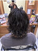 サーフカール／スパイラルパーマ/ロン毛/アメカジヘア