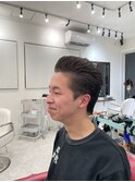 メンズ【オールバック】