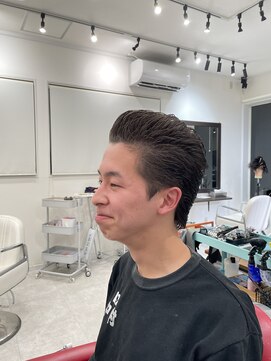 キューカンバー(CUCUMBER) メンズ【オールバック】