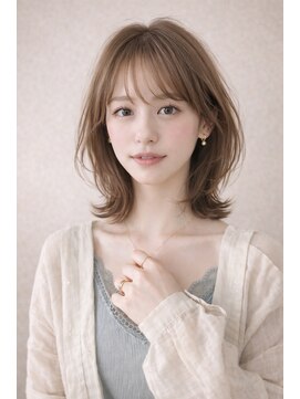 ハヌル(Haneul) 巣鴨/ミディアム/髪質改善/16