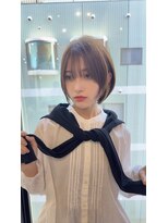 アグ ヘアー ネスト 茨木店(Agu hair nest)&nbsp;大人可愛い20代30代40代丸み小顔ショートウルフ