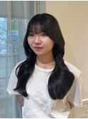 上品大人可愛い韓国風ヘア 【横浜】