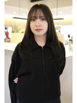 クレーデ ヘアーズ 五日市店(Crede hair's) レイヤーカット×オリーブカラー