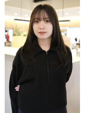 クレーデ ヘアーズ 五日市店(Crede hair's) レイヤーカット×オリーブカラー