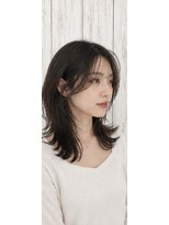 アース 土気あすみが丘店(HAIR&MAKE EARTH)&nbsp;くびれレイヤースタイル