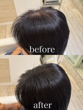 ヘアーサロンウフ(hair salon Oeuf) 香草カラー色葉(ノンジアミンカラー・自由が丘)