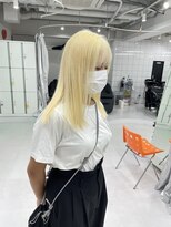 ギア(GEAR.)&nbsp;ブリーチのみでできるブロンドカラー/髪質改善トリートメント