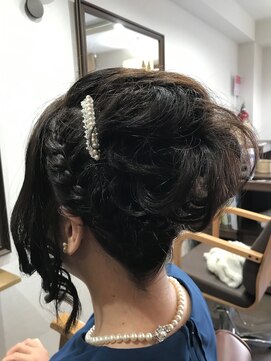ちいさな美容室 庵(an) ボブスタイルでもオッケーなアレンジスタイル♪