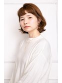 【moca HAIR DESIGN】パーマしたボブ