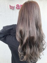 シエン 本店(CIEN)&nbsp;＊CIEN 杉本希　透け感たっぷりアッシュカラー