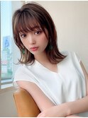 松宮錦糸町/ヨシンモリ/ココアベージュ/セシルカット/シアカラー