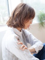 マイラ 銀座(myla)&nbsp;11月1日NEWオープン銀座大人可愛い小顔ナチュラルハイトーンボブ