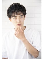 クラン(clan)&nbsp;clan メンズ　センターパート　　サイドグラデーション