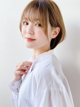 クィーンズガーデンバイケーツーギンザ(QUEEN’S GARDEN by K two GINZA) [K-two銀座]ナチュラルストレートでツヤっとショートボブ[銀座]