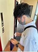 ツイストスパイラルパーマROMMY Homme