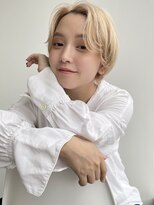 デート 下北沢(DATE)&nbsp;ショート/ボブ/ダブルカラー/ミルクティーベージュ/髪質改善