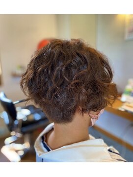 ギャロップヘアー 立体感パーマ×2ブロック