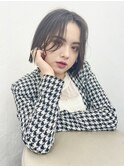 【Anli☆岩瀬萌】プツンとボブ アッシュ くびれヘア