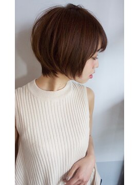 ソイルバイロミー(soil by ROMMY) コンパクトカジュアルショートヘア/横浜髪質改善