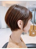 大人可愛い/丸み/くびれショート/avedaカラー 担当 高橋