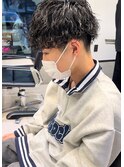 波巻きスパイラルパーマツイストスパイラルパーママッシュ