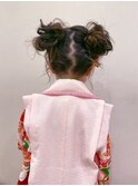 ３歳・七五三ヘアアレンジ