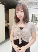 女性らしいやわらか可愛いカラー♪